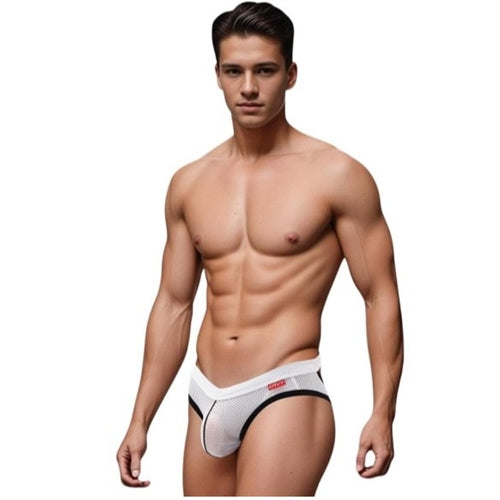 Envy Sport Mesh Jock White