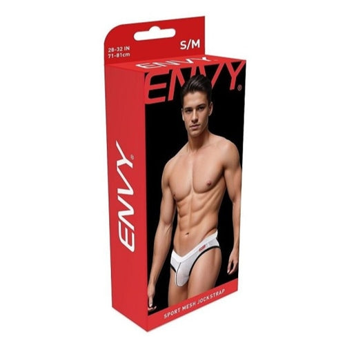 Envy Sport Mesh Jock White