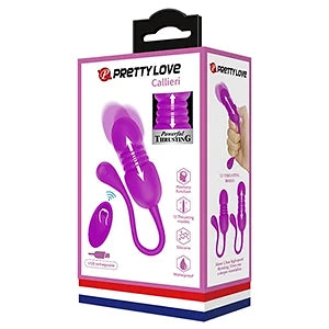 "Callieri" Remote Controlled Love Egg Purple