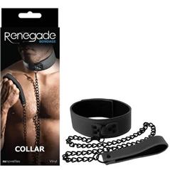 Renegade Bondage Collar - Black