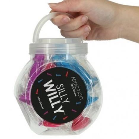 Silly Willy 9cm Mini Dongs - assorted colours