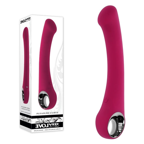 Evolved PLEASURE CURVE rechargeable vibrator