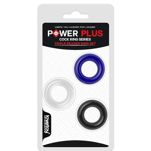 Power Plus Triple Donut Ring Set