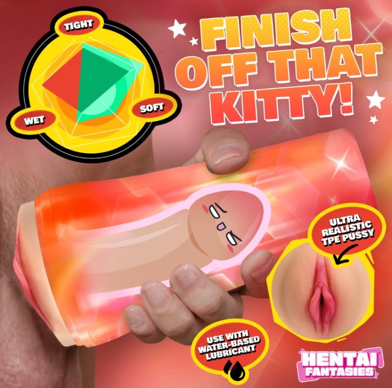 Hentai Fantasies Mochi the Cat Girl Pussy Masturbator