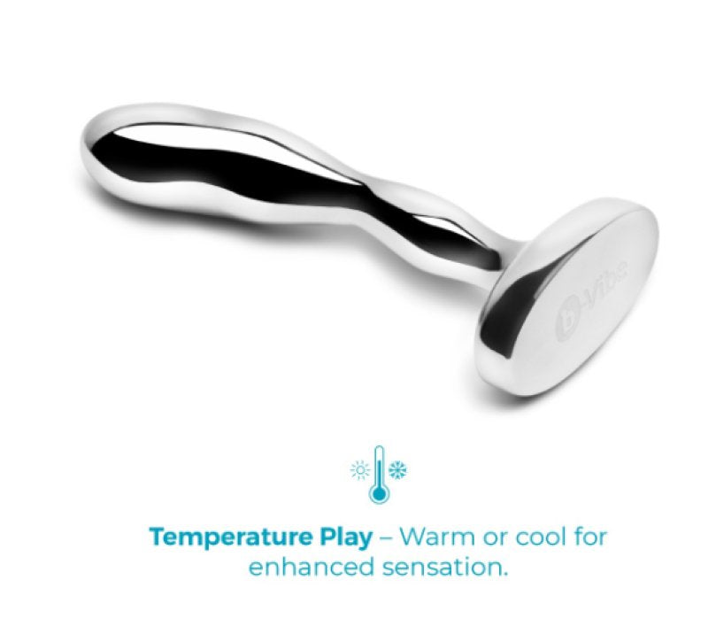 b-Vibe Stainless Steel Prostate Plug