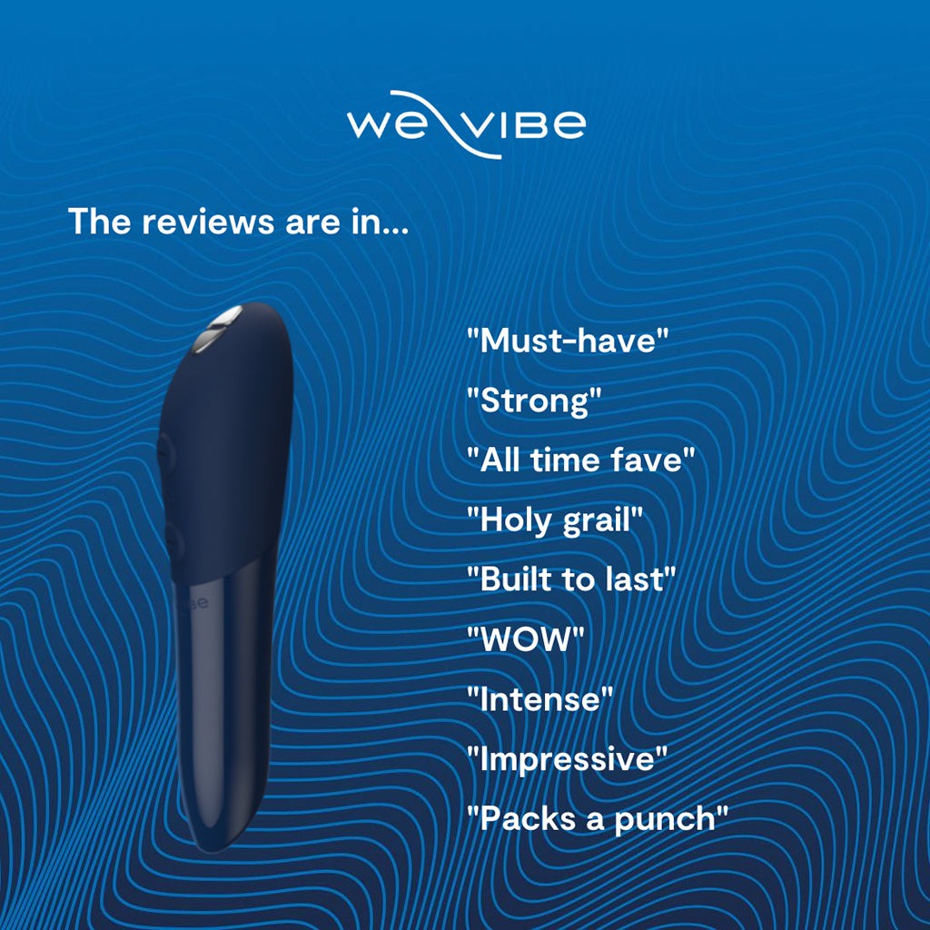 We-Vibe Tango X Bullet Vibrator in Midnight Blue
