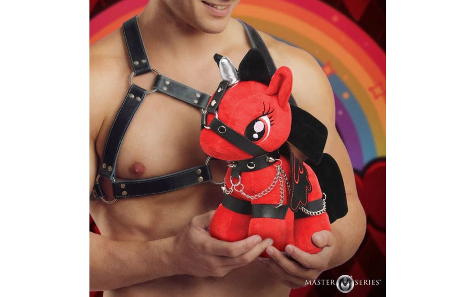 Scarlet Chainheart Bondage Pony