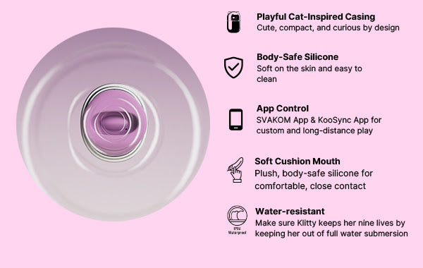 Klitty - Dual Action Licking & Suction Stimulator