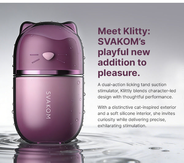 Klitty - Dual Action Licking & Suction Stimulator