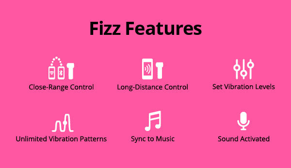 Fizz by Lovense Dual-Head Vibrator with Suction & Tapping.