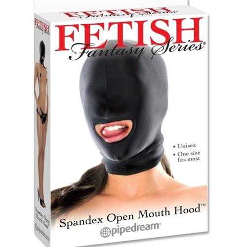 Fetish Fantasy Series - Spandex Open Mouth Hood