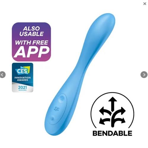 Satisfyer G-Spot Flex 4 - Blue - App Control