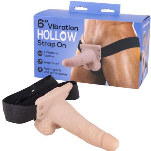 Seven Creations - 6’ Vibrating Hollow Strap