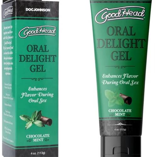 GoodHead Oral Delight Gel - Chocolate Mint 4oz