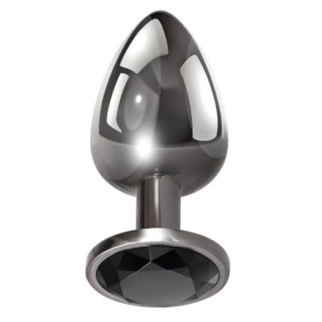 Evolved Black Gem Anal Plug - Medium