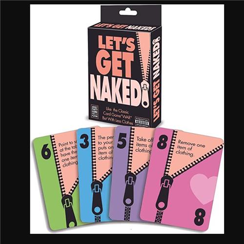 Lets Get Naked Card Game