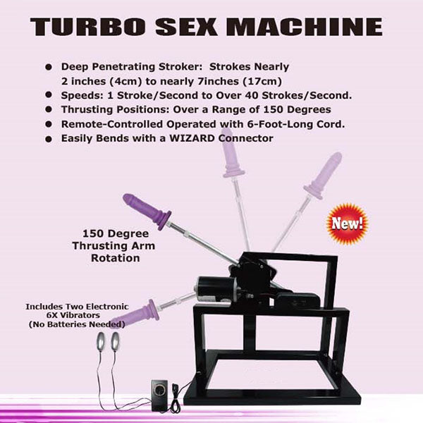Turbo Sex Machine - Mains Powered Sex Machine