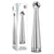 Adam & Eve Tease Me Rechargeable Metal Vibrator - Metal 14.3 cm Rechargeable Vibrator