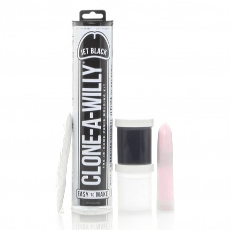 LonBrook Adult Toys Penis Molding Kit by Clone a Willy Original Silicone Jet Black