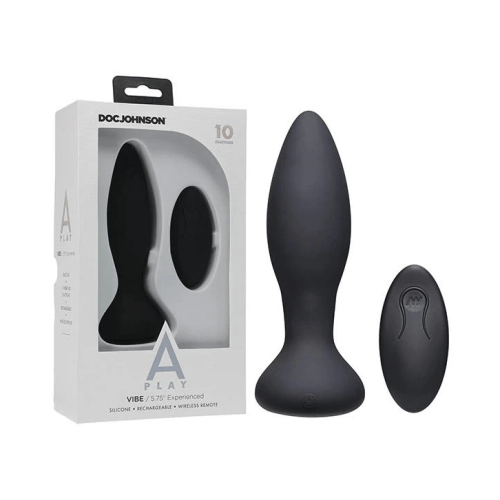 Windsor Anal A Play "VIBE" Vibrating Anal Plug - Black