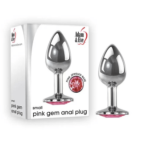 Windsor Anal Pink Gem Anal Plug Small Size - Adam & Eve