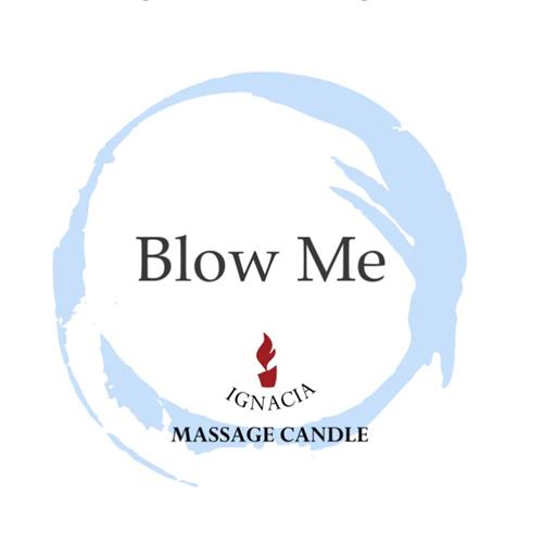 Massage Candle - Blow Me - chocolate fudge - 150g