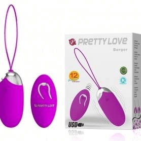 Boda Bullets & Eggs Remote Control Vibrating Egg by Pretty Love 'Berger'