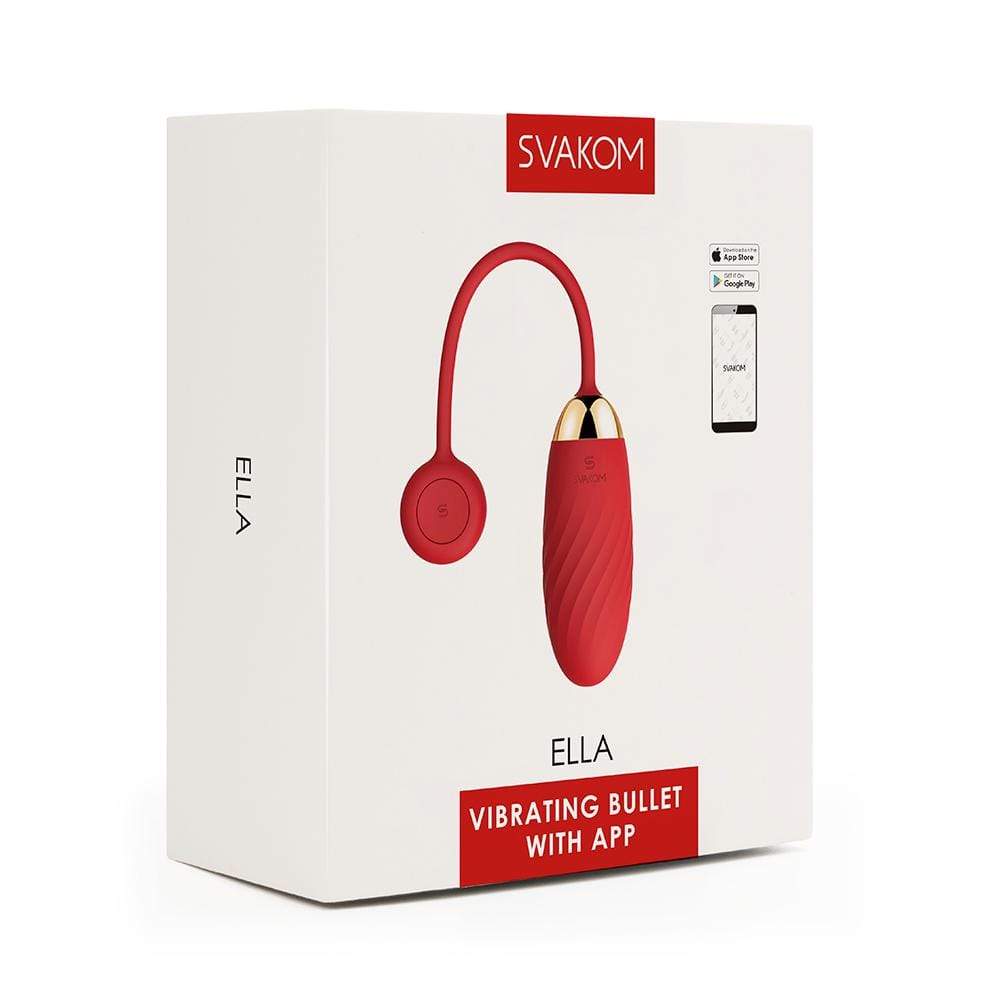 Svakom Bullets & Eggs Svakom Ella Silicone Bullet with APP
