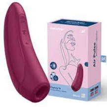 Windsor clitoral stimulator Clitoral Vibrator Satisfyer Curvy 1 +  App Control  Rose Red