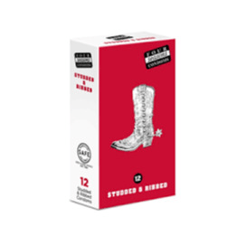 Claredale condoms Four Seasons Studded And Ribbed Condoms 12 pack