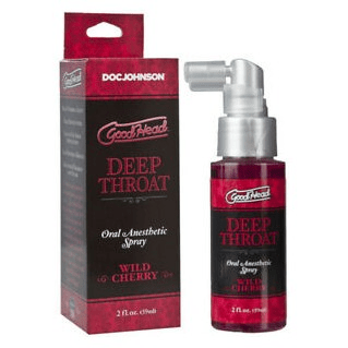 Claredale deep throat spray Good Head Deep Throat Spray Wild Cherry