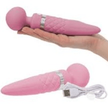 Blast Enterprises dual ended massager Pillow Talk Sultry Dual Ended Vibrator in Pink