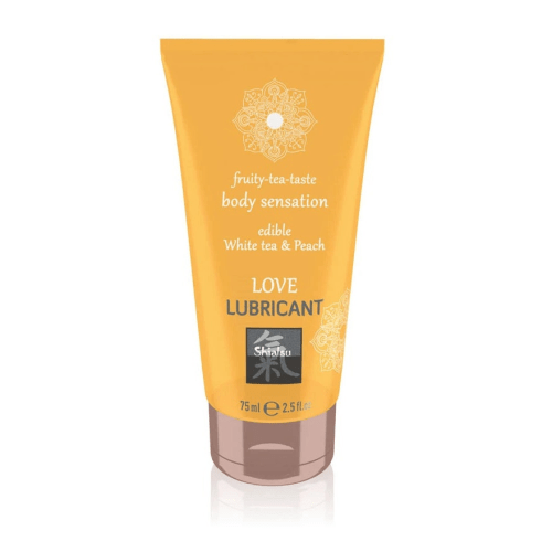 LonBrook flavoured lube Edible Love Lubricant - White Tea & Peach