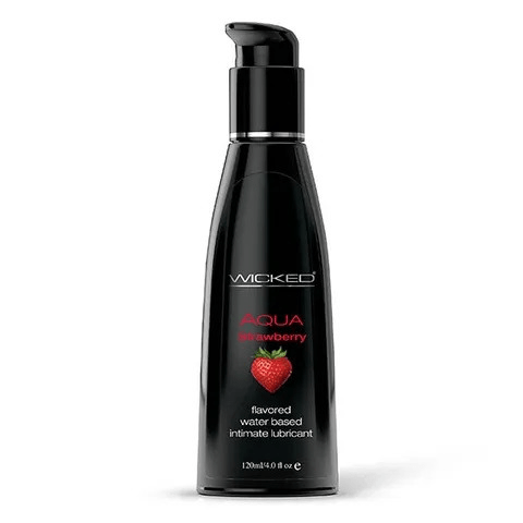 Windsor flavoured lube strawberry Flavoured Personal Lube - wicked aqua 120ml