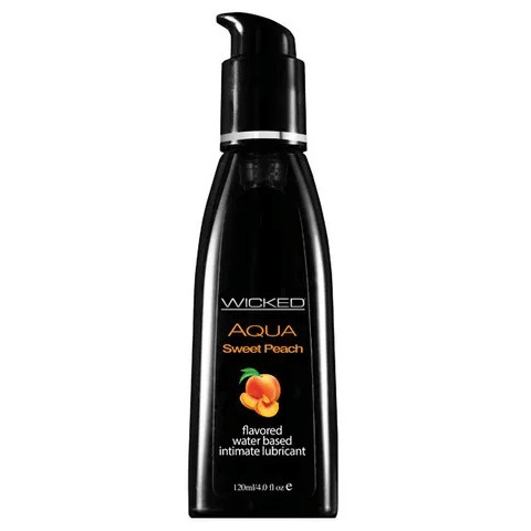 Windsor flavoured lube Sweet Peach Flavoured Lubricant by Wicked Aqua 120ml