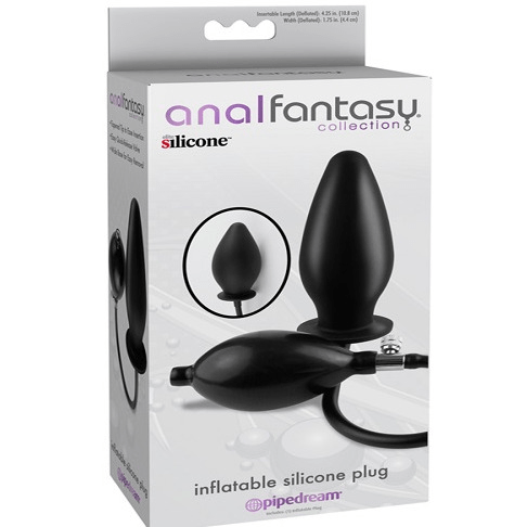 CALVISTA inflatable silicone plug Inflatable Silicone Butt Plug - Anal Fantasy Collection