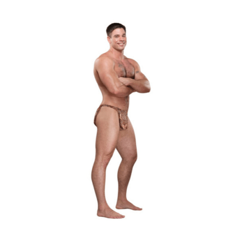LonBrook Lingerie Jungle Stud Male g String Thong