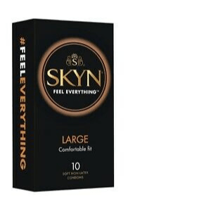 LonBrook Lotions & Potions SKYN Large Condom 10pk