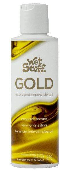 Gel Works Lotions & Potions Wet Stuff Gold 270g Disc Top