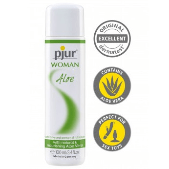 CALVISTA lube Pjur WOMAN Aloe Vera 100 ml Water-based Lubricant