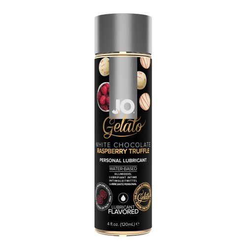 Metro LubesCondoms JO Flavoured Lubricant - Gelato - White Chocolate Raspberry Truffle 120ml