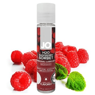Funtasia LubesCondoms JO H2O Lubricant 30ml - Raspberry Sorbet
