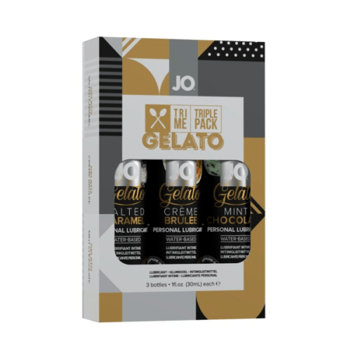 Metro LubesCondoms JO Tri Me Triple Pack Gelato