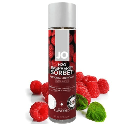 Metro LubesCondoms Raspberry Sorbet Flavoured Lubricant by JO H2O 120ml