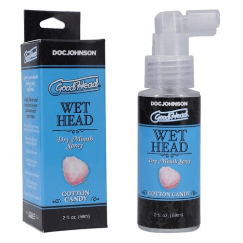 Windsor LubesCondoms Wet Head Dry Mouth Spray for Blow Jobs - Cotton Candy Flavour