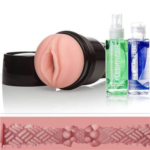 Fleshlight Masturbators Fleshlight Go Surge Pink Lady Pocket Pussy Combo Pack