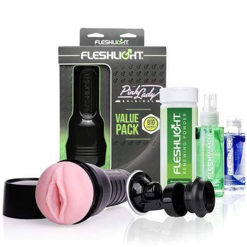Fleshlight Masturbators Fleshlight Pink Lady Pocket Pussy Value Pack