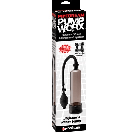 Claredale Penis Pump Penis Pump for Beginners by Pump Worx in Smoke