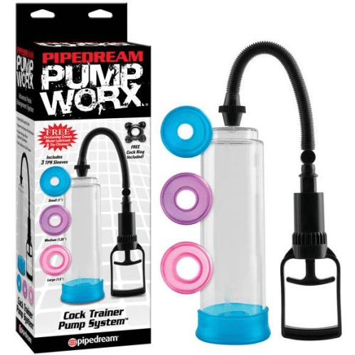 Windsor Penis Pump Penis Pump Kit - Pump Worx Cock Trainer Pump System