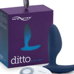 Sugar & Sas vibrating plug We-Vibe Ditto Anal Plug Vibrator Deep Ocean Blue